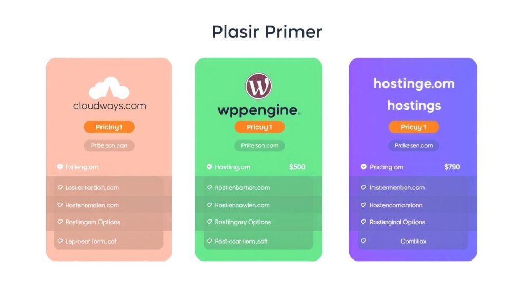 Hosting Pricing Comparison